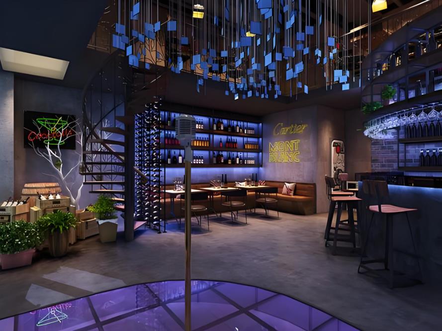 創(chuàng)意酒吧裝修效果圖，讓你的酒吧更吸引人